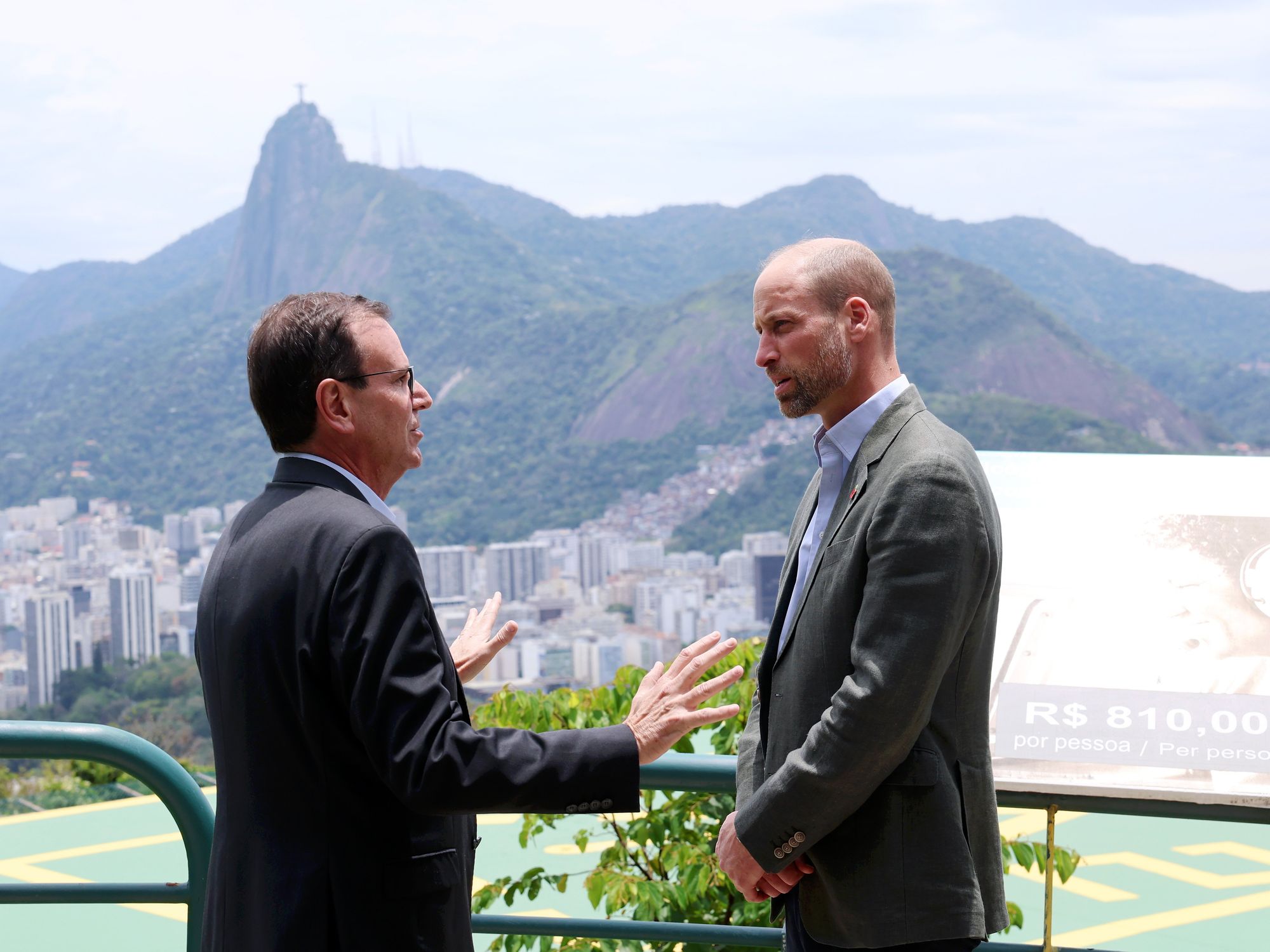 Eduardo Paes, Prince William