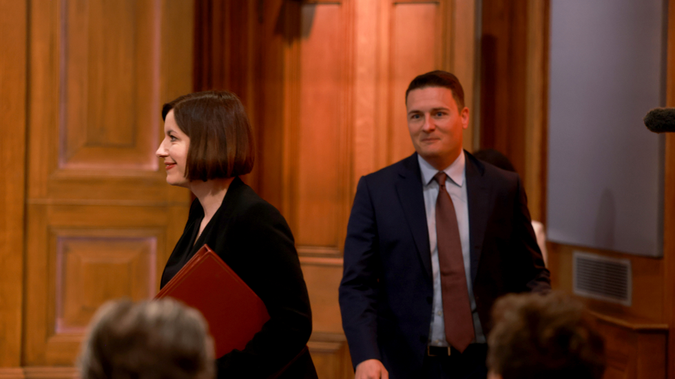 Education Secretary Bridget Phillipson and Health Secretary Wes Streeting