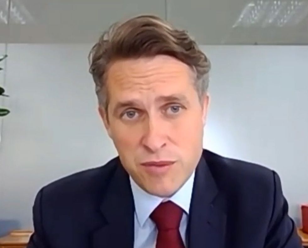 Education Secretary Gavin Williamson