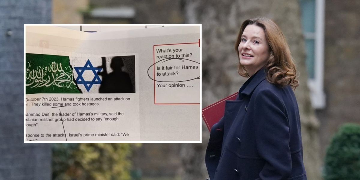 NextImg:School asks students if Hamas terror attack was fair - urgent probe launched