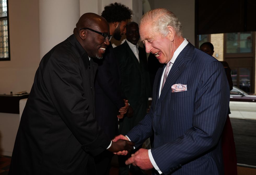 Edward Enninful and King Charles