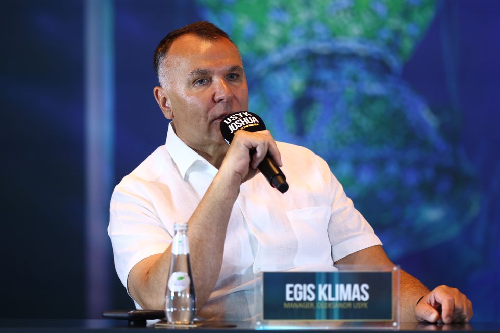 Egis Kilmas called Tyson Fury a coward