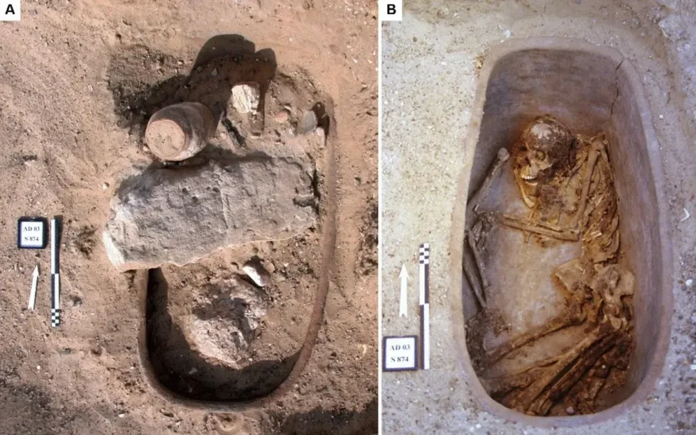 Egyptian burial