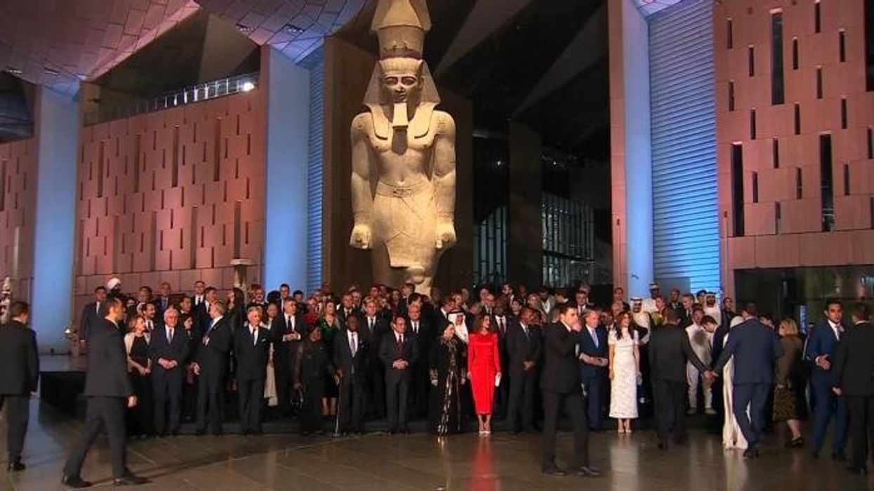 Calls for Britain to return one of ancient history’s most important treasures as colossal museum opens in Egypt