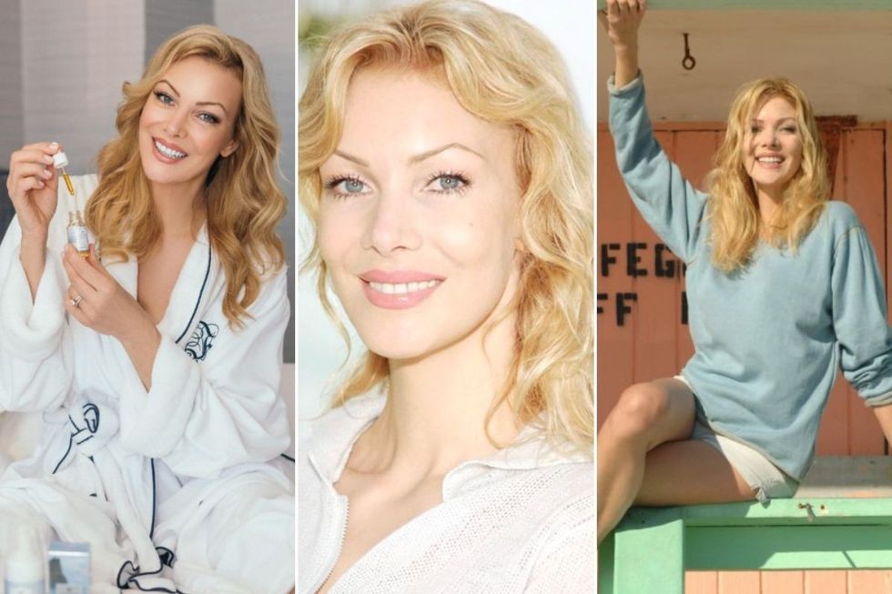 Eha Urbsalu showing her skin care and youthful looks