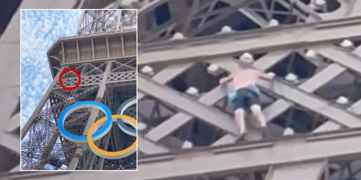 NextImg:Eiffel Tower EVACUATED: Iconic landmark locked down just hours before Olympic closing ceremony