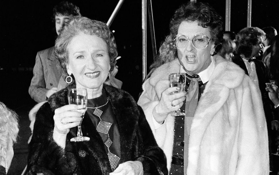 Eileen Derbyshire and Betty Driver,