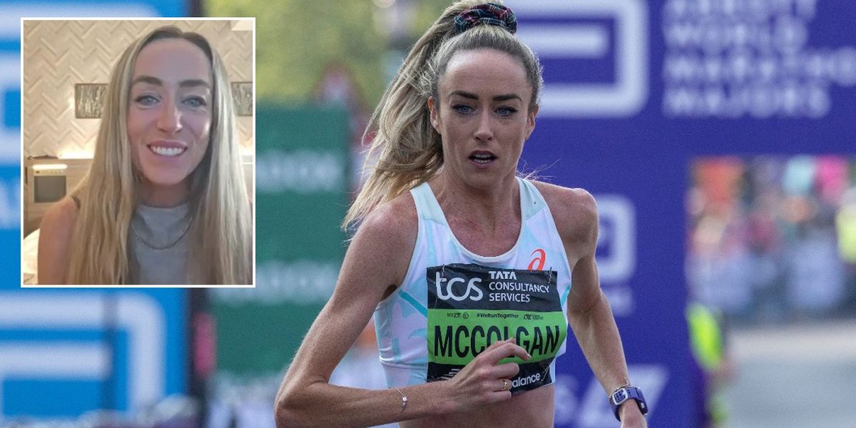 NextImg:Eilish McColgan reflects on personal announcement just days after record-breaking London Marathon debut