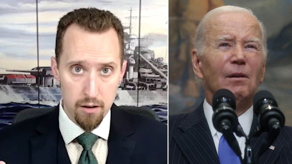 EJ Antoni and Joe Biden