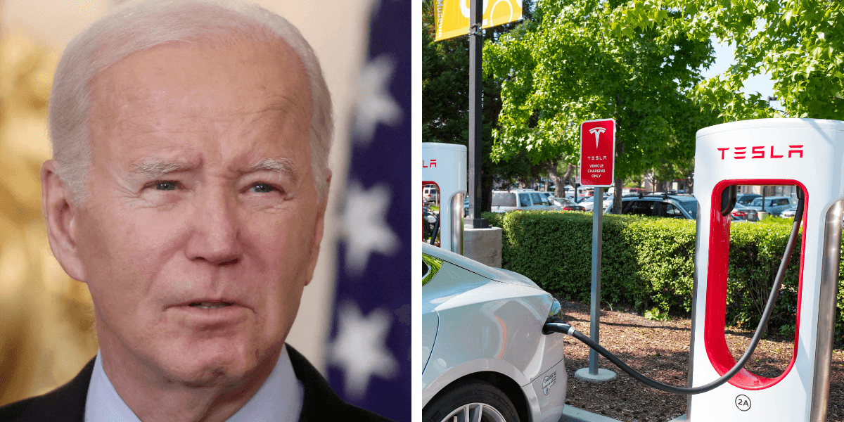 Joe Biden backs electric cars with 3m charger boost to ‘win the EV race’ Joe Biden backs electric cars with 3m charger boost to ‘win the EV race’