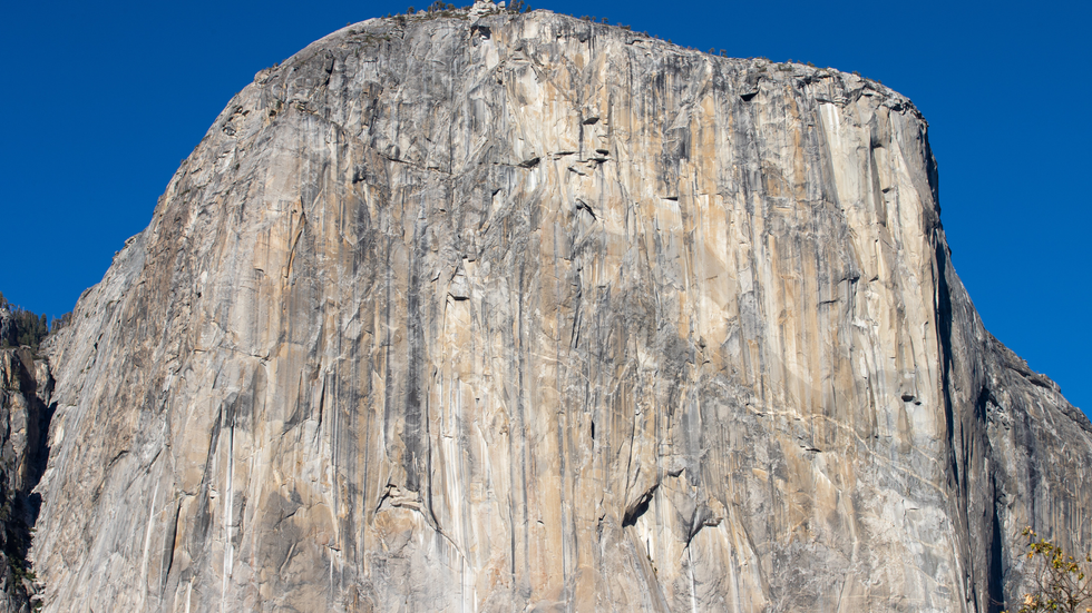 El Capitan rock face