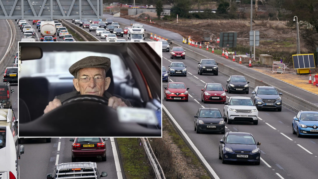 Elderly driver and UK roads
