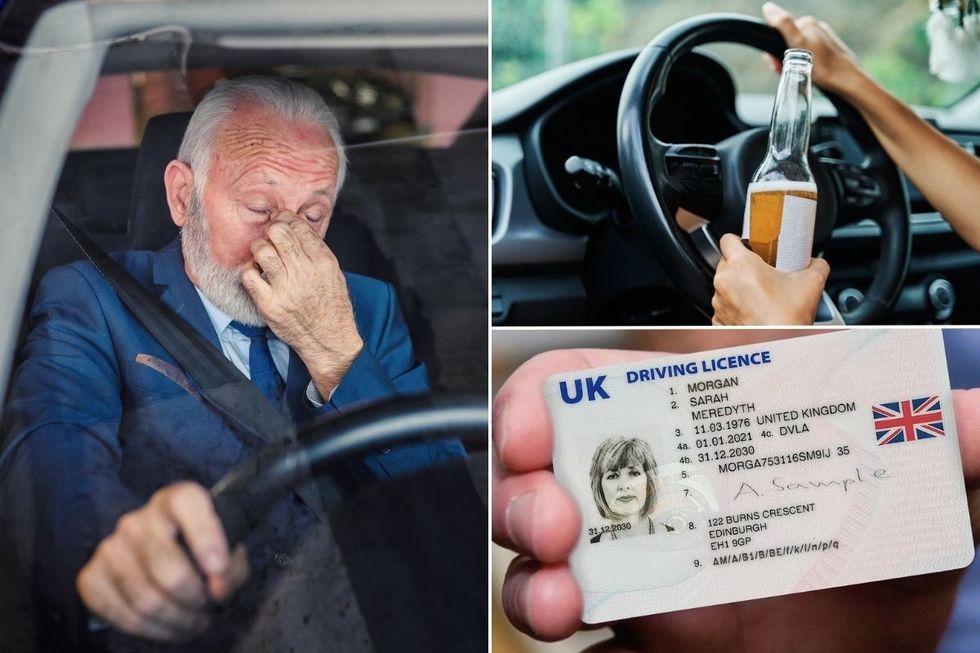 Elderly driver, drink driving and a driving licence