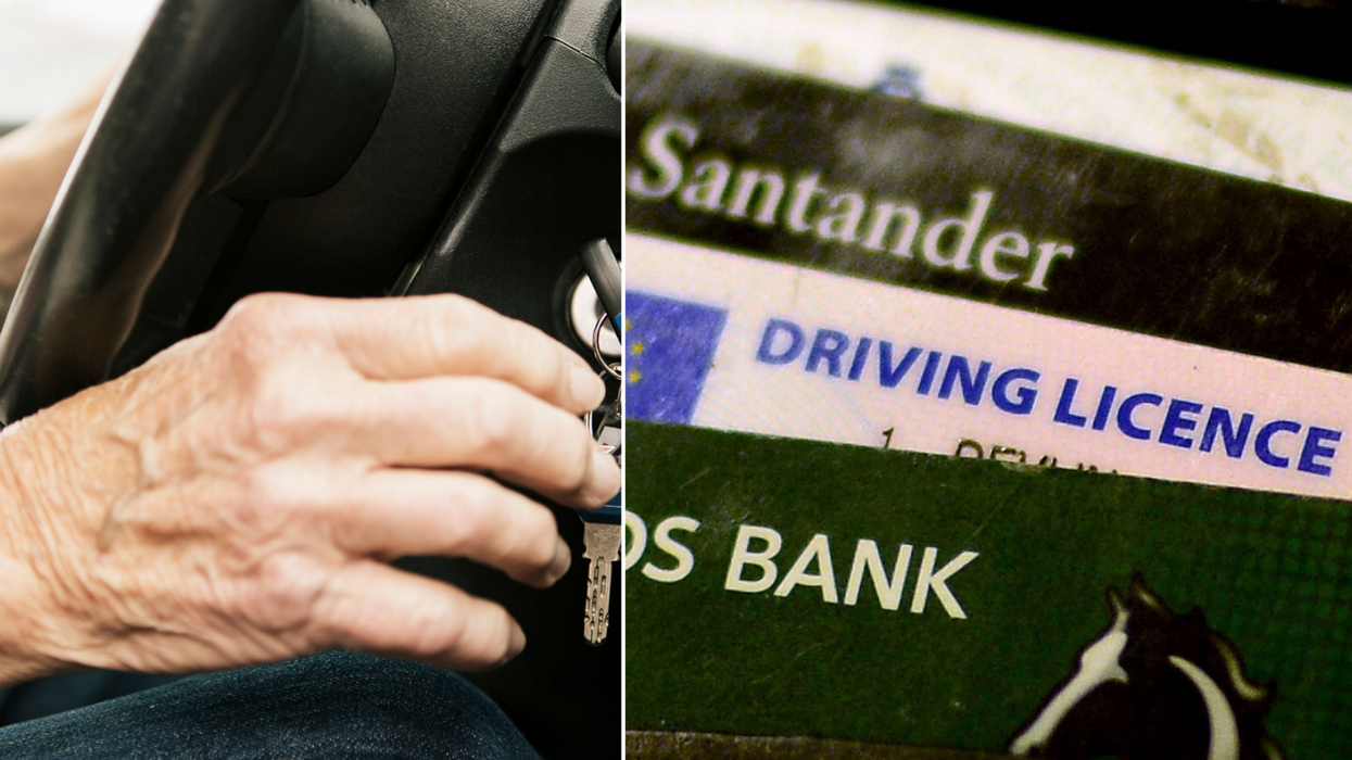 elderly driver/licence