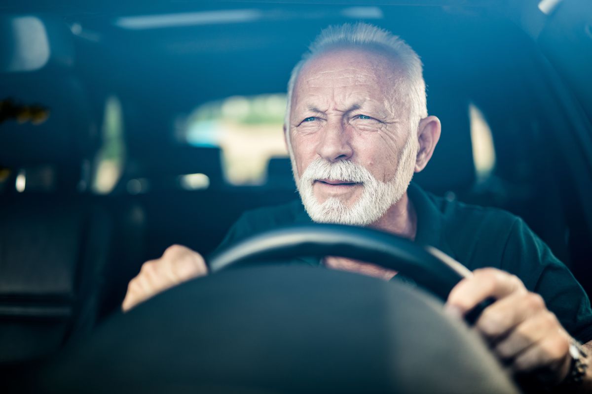 Elderly driver 
