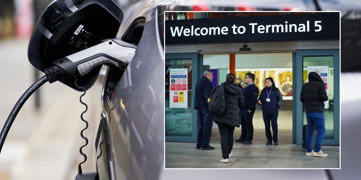Electric cars gain free parking perk as Heathrow hits drivers with new £7 charge Electric cars gain free parking perk as Heathrow hits drivers with new £7 charge