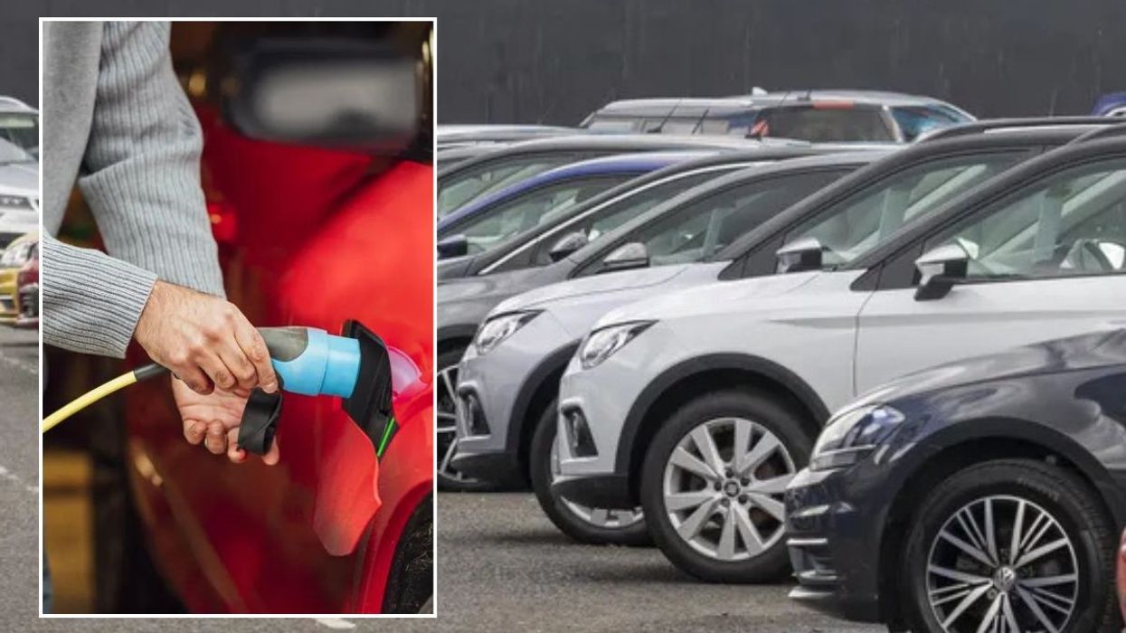 Electric car charger and a car sale