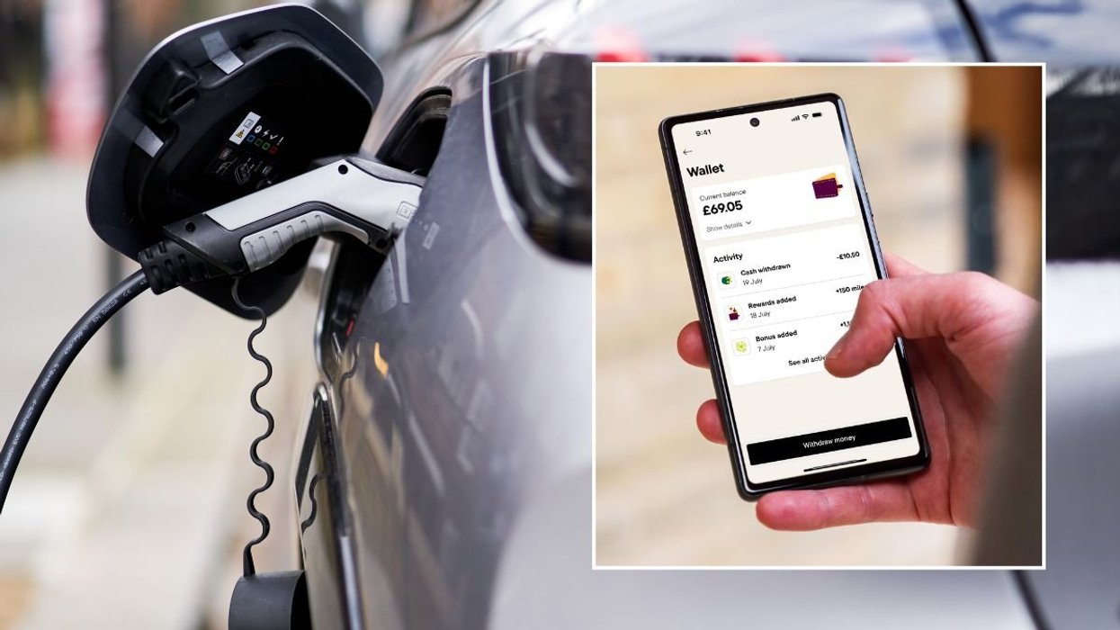 Electric car charger and Pod Rewards