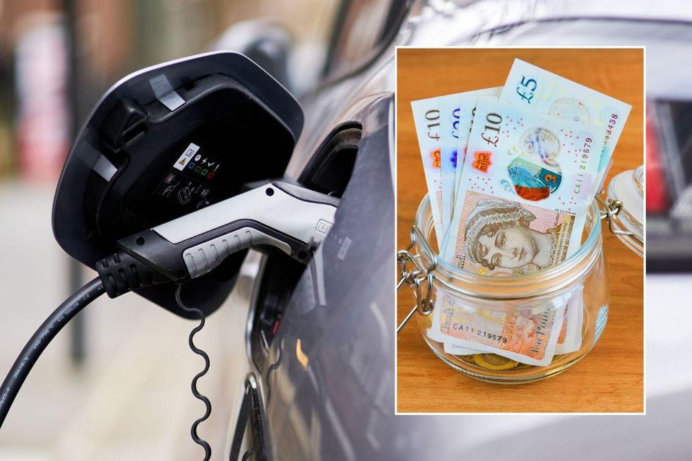 Electric car charging and a pot of money