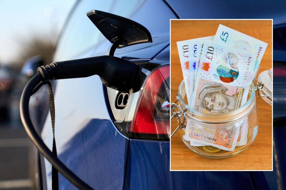 Electric car charging and a pot of money