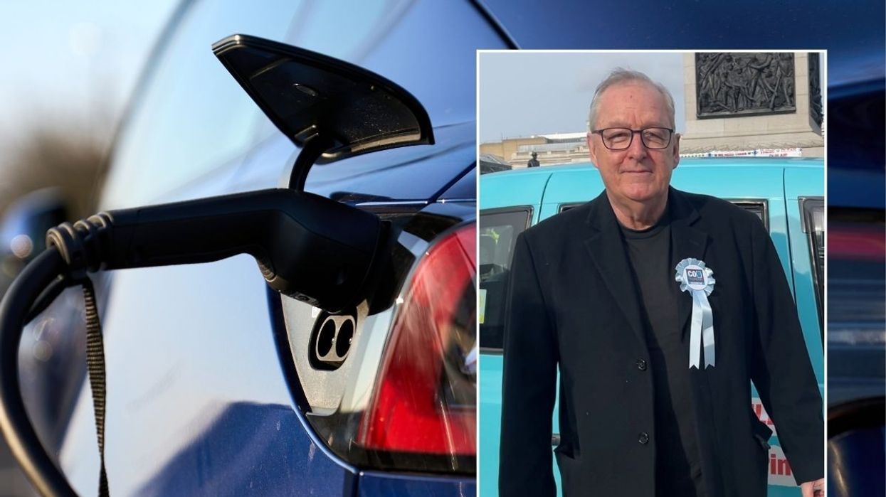 Electric car charging and Howard Cox