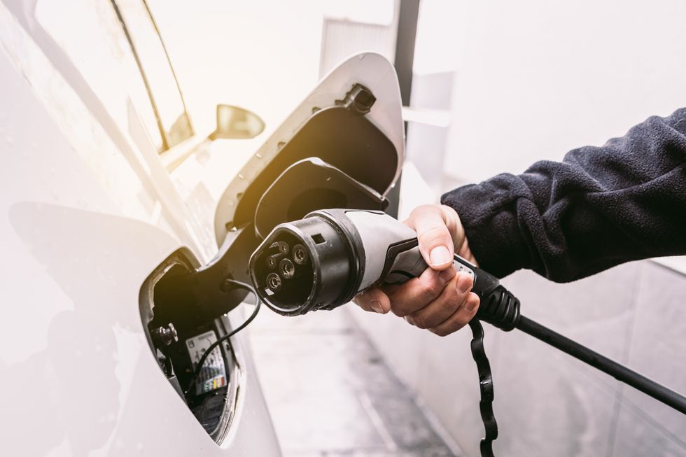 Electric car charging