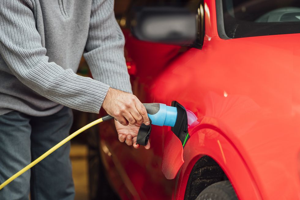 Electric car charging