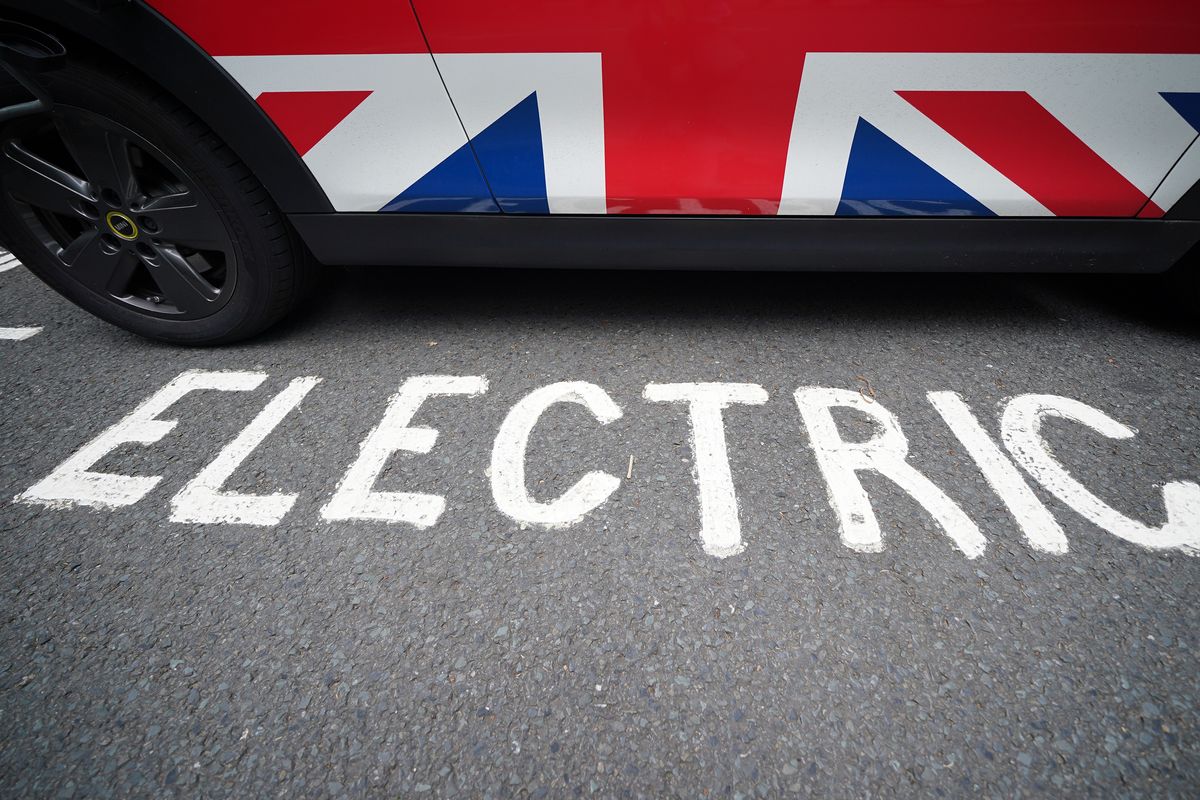 Electric car charging 