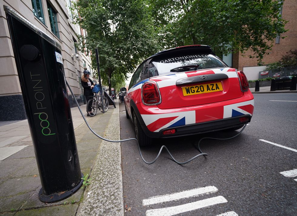 Electric car charging