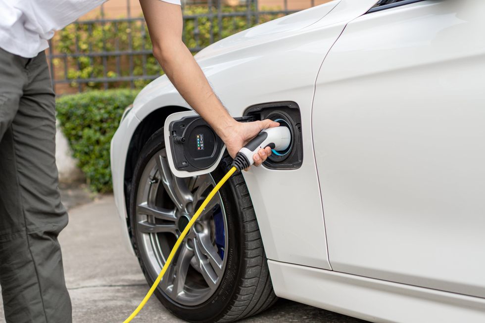 Electric car charging