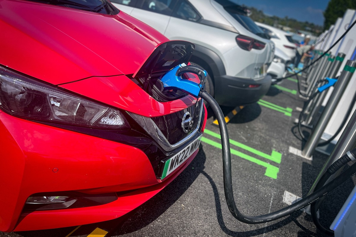 Electric car charging