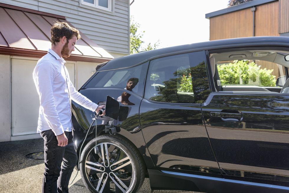 Electric car charging