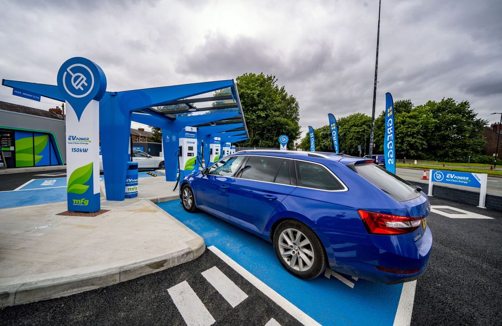 Electric car charging