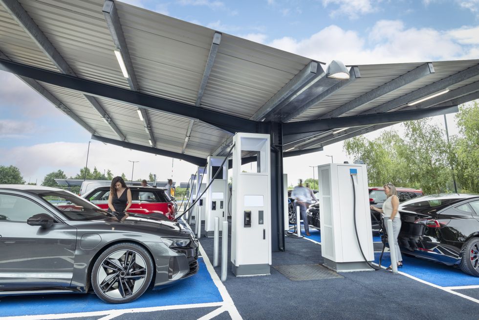 Electric car charging