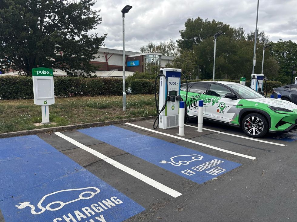 Electric car charging