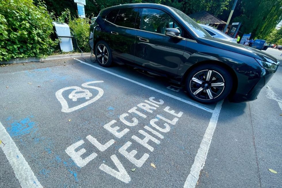 Electric car charging