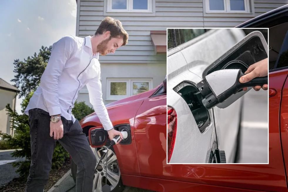 Electric car charging