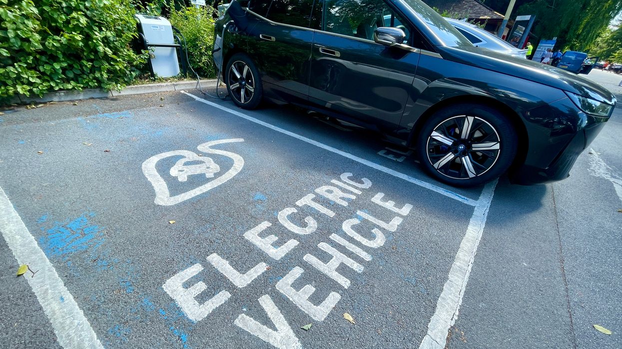 Electric car parking