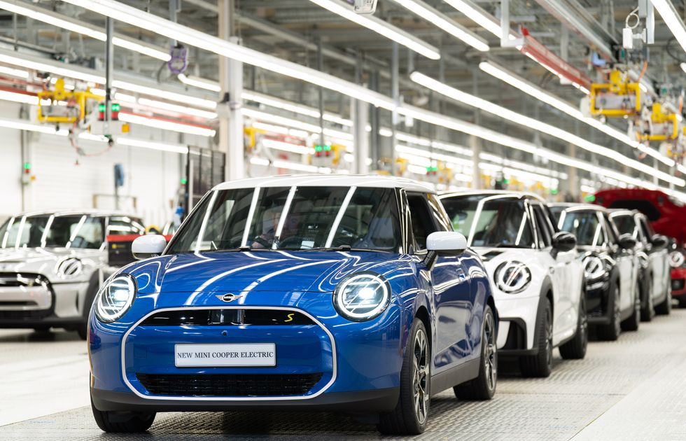 Electric car production line