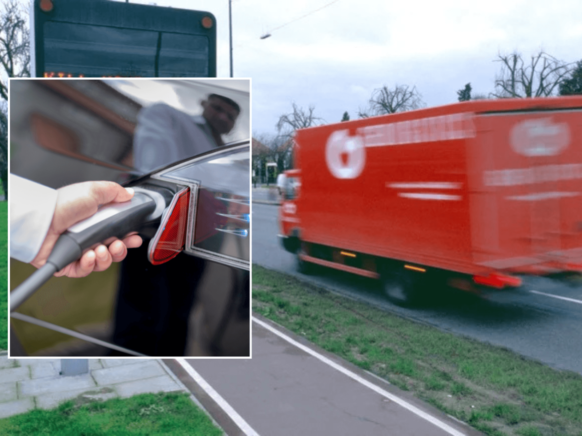 Electric charger and HGV