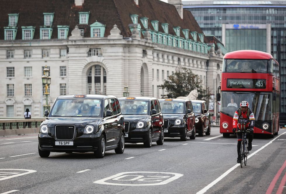Electric taxis in London