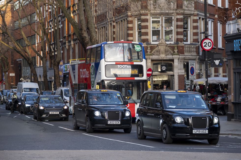 Electric taxis in London