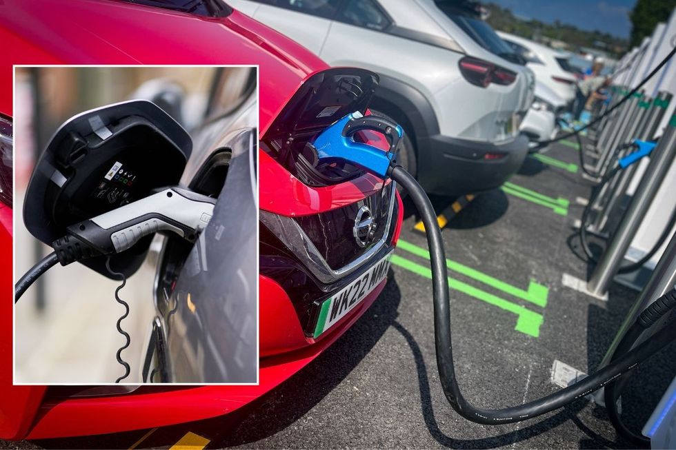 Electric vehicle chargers in place across the UK