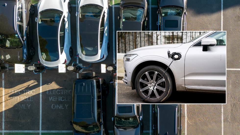 Electric vehicle parking