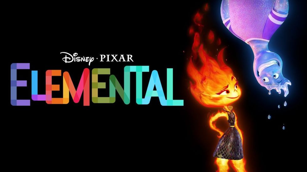 Elemental Disney poster
