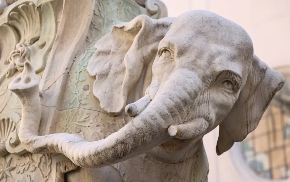 Elephant statue