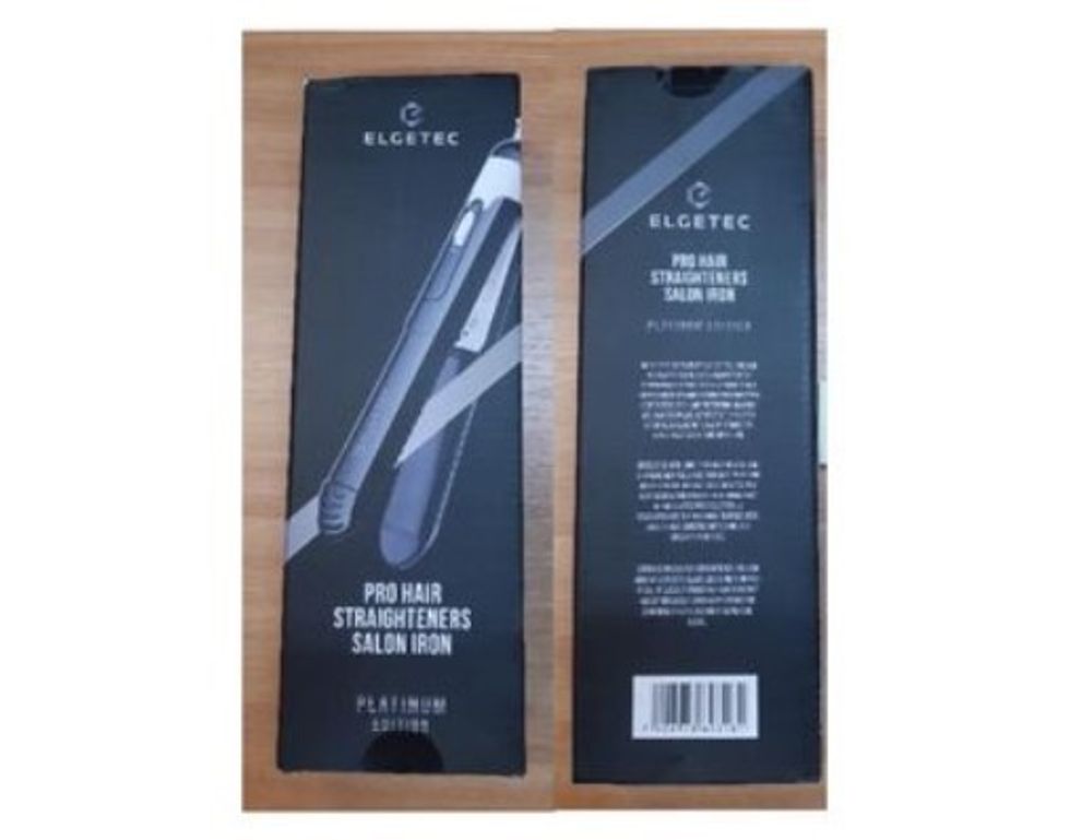 Elgetec Hair Straighteners sold at TK Maxx and Homesense