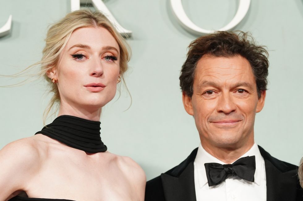 Elizabeth Debicki and Dominic West