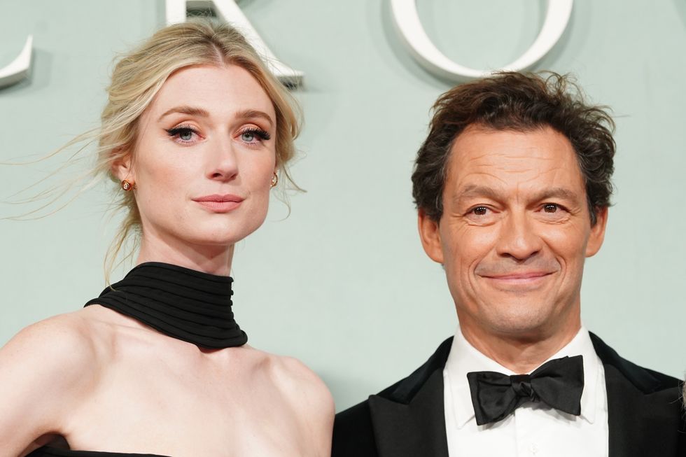Elizabeth Debicki and Dominic West