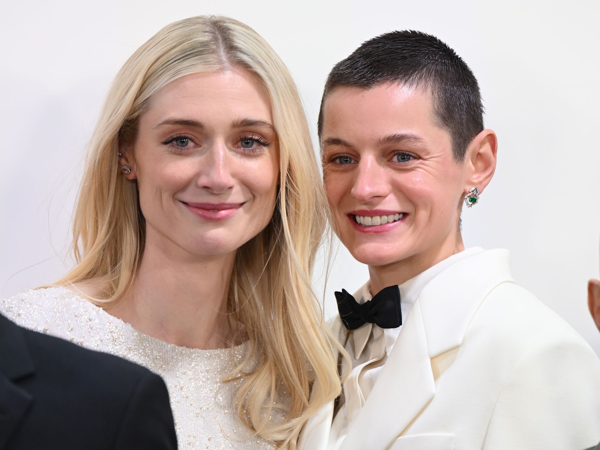 Elizabeth Debicki and Emma Corrin